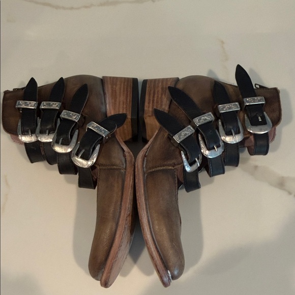 Free Bird Scarlett Brown and Black Women's Ankle Boots size 9 - Picture 3 of 5